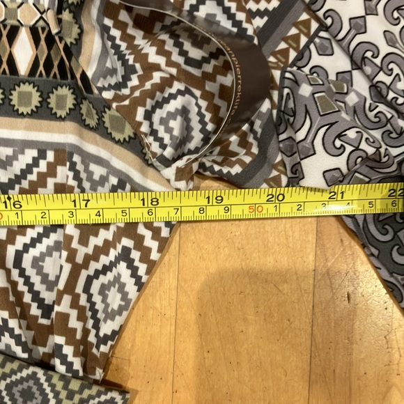 NEW jersey-knit maxi dress grey Large Jean-Pierre Klifa Paris - Picture 6 of 9